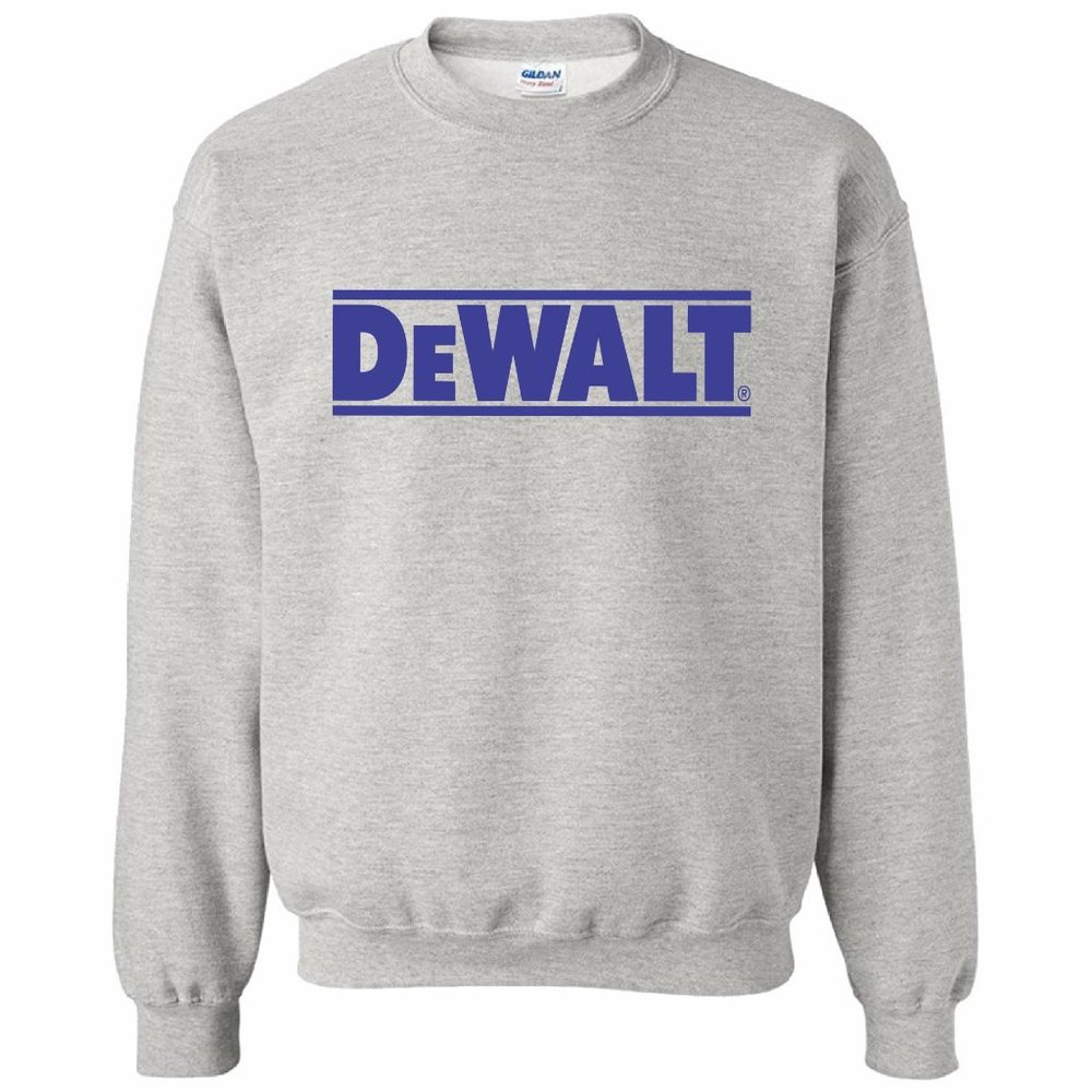 DEWALT  LOGO SWEATSHIRT * HIGH QUALITY GRAPHIC BRAND NEW APPAREL 2025